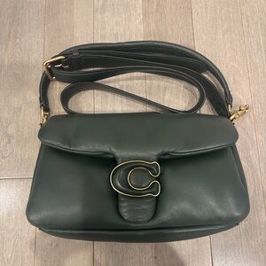 Coach Pillow Tabby Shoulder Bag 26 in Amazon Green